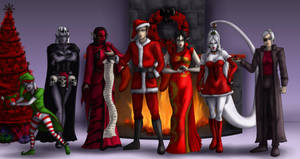 Kodia Christmas group shot-commission