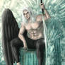 Sephiroth Materia throne (clothed)