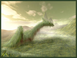 Dragon element Green earth