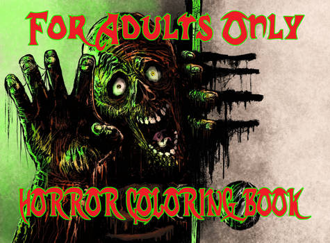 Adult Horror Coloring book