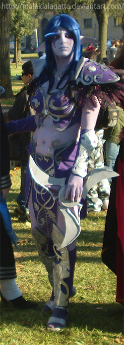 Night Elf Cosplay - Lucca09