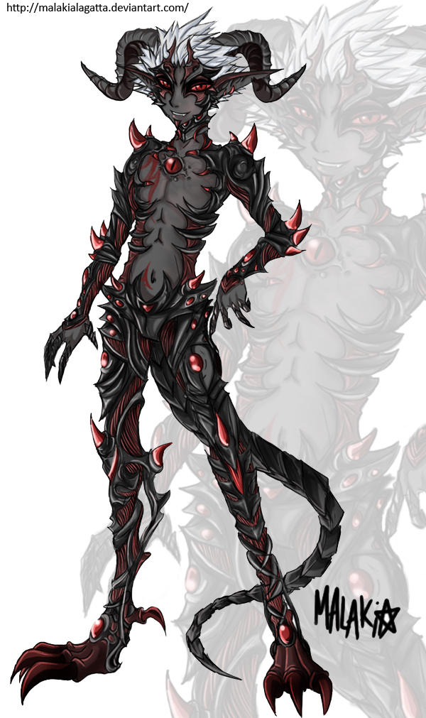 Demon Real Form .Demon Form. by MalakiaLaGatta on DeviantArt