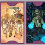 .Lovecraft Tarot: The Chariot +The Magician.