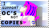 'OC not copy' Stamp by Strah