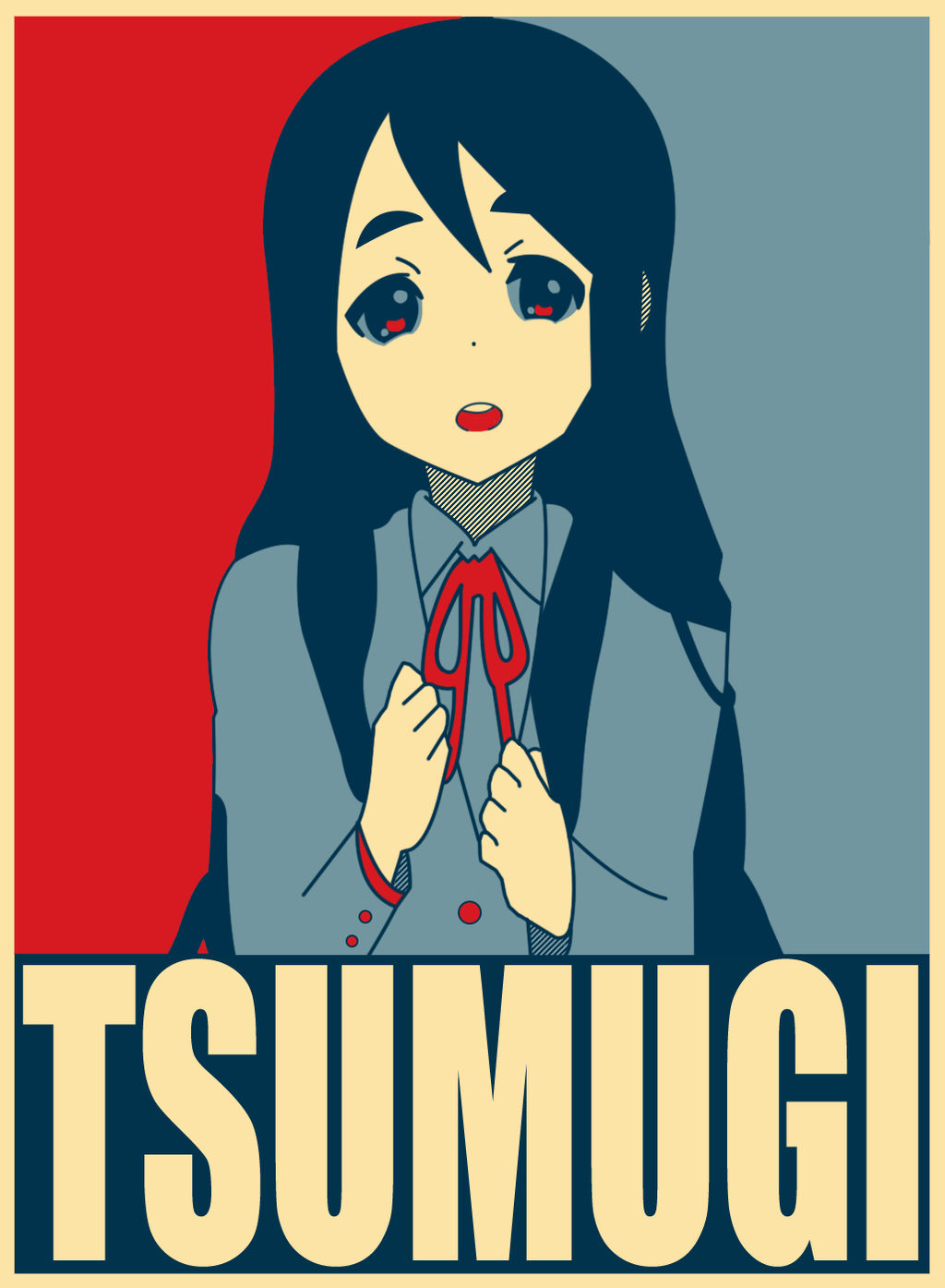 Poster - ''K-On!'', Tsumugi Kotobuki