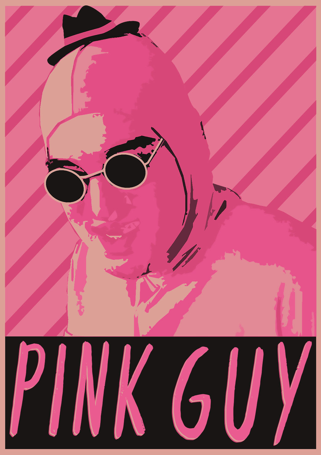 Poster - Pink Guy