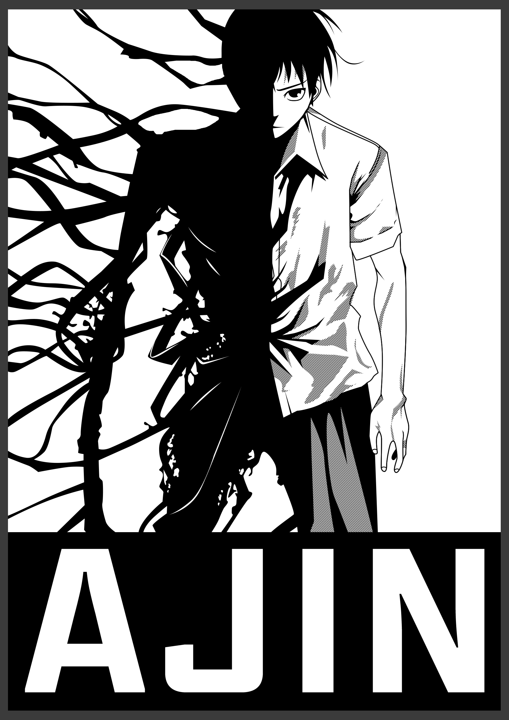 Ajin Good! Afternoon Magazine cover  Ajin anime, Ajin manga, Manga covers