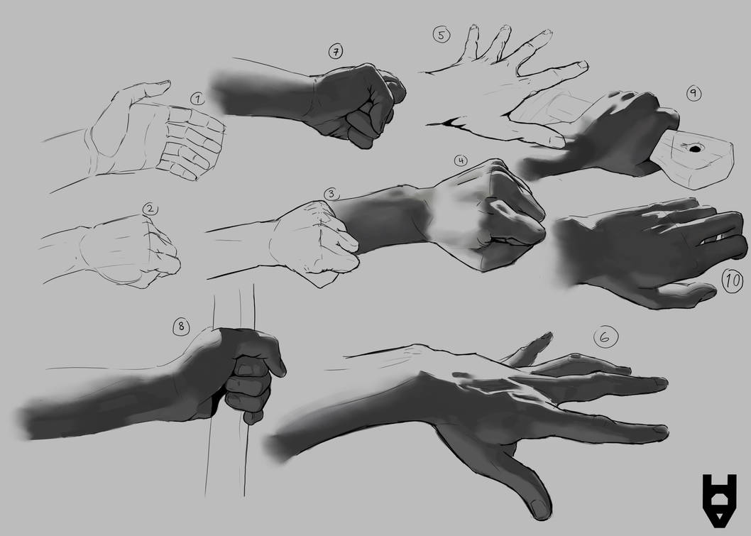 Hands by HouinArt on DeviantArt