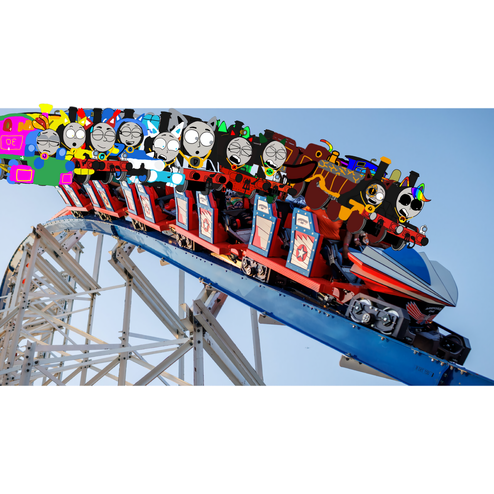 Princess Roler Coaster Deviantart My friends are ride a roller coaster by v2karla on DeviantArt