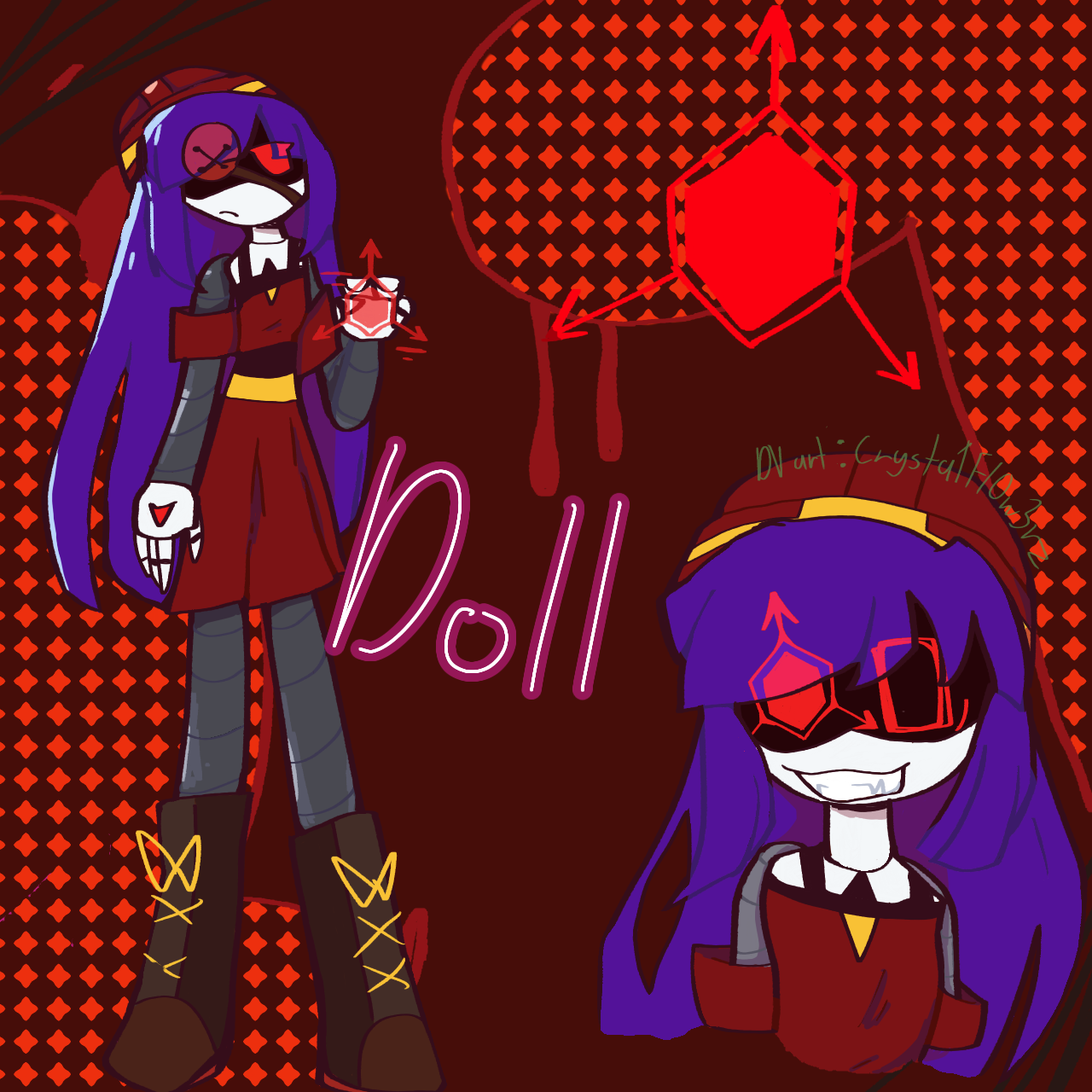 Doll Murder Drones Fanart By Crysta1Fl0w3rz On DeviantArt doll-murder-drones-fanart-by-crysta1fl0w3rz-on-deviantart