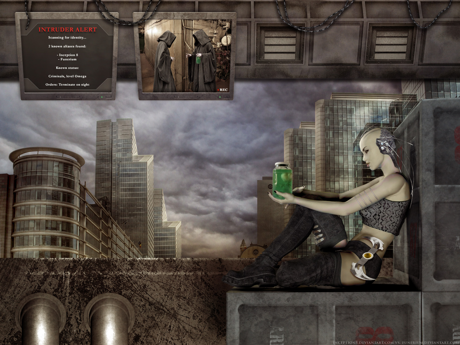 Glass House -collab- by Funerium