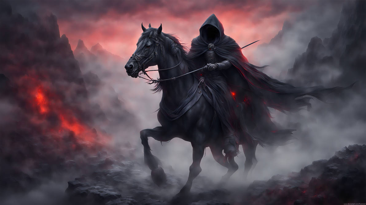 Dark rider by Funerium on DeviantArt