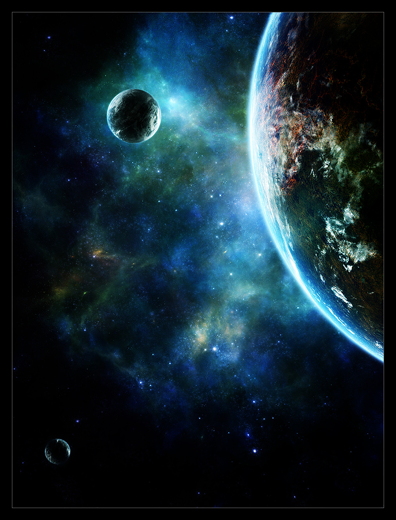 Moment in space XXXV by Funerium