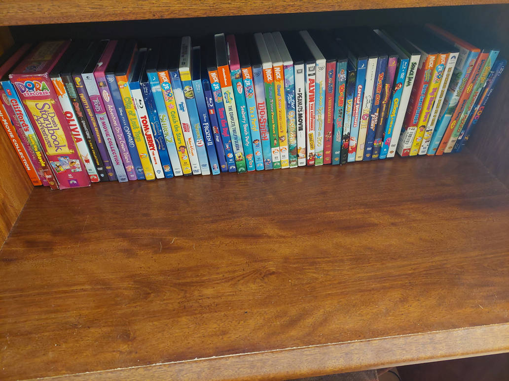 My DVD collection update by PrincessSunny21 on DeviantArt