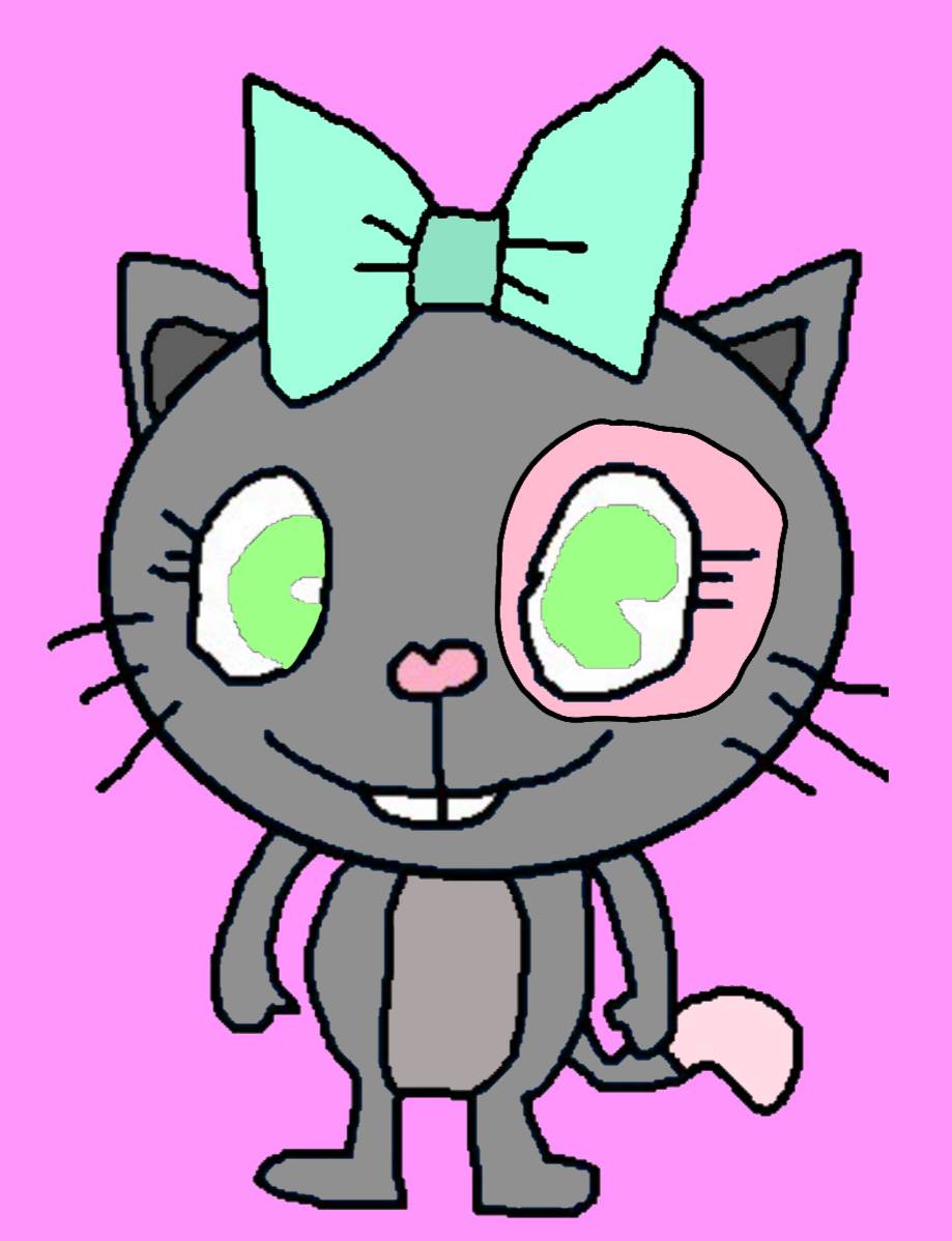 Htf Adoptables Deviantart Htf adoptables no.7 grey and pink cat by PrincessSunny21 on DeviantArt