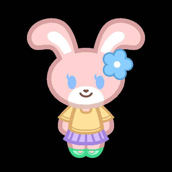 My rabbit oc Sophia in bunny picrew style by PrincessSunny21 on DeviantArt