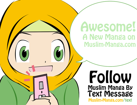 Texting Muslim Manga