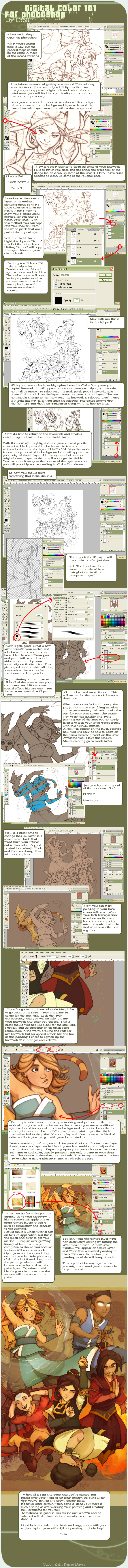 TUTORIAL: Digital Paint in PS