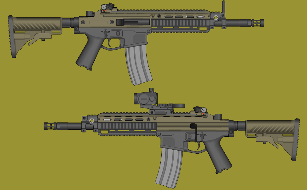 Szarvas Assault Rifle by ThantosEdge on DeviantArt