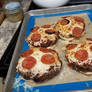 Monster Pizza Burgers
