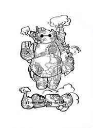 Baymax and Steampunk