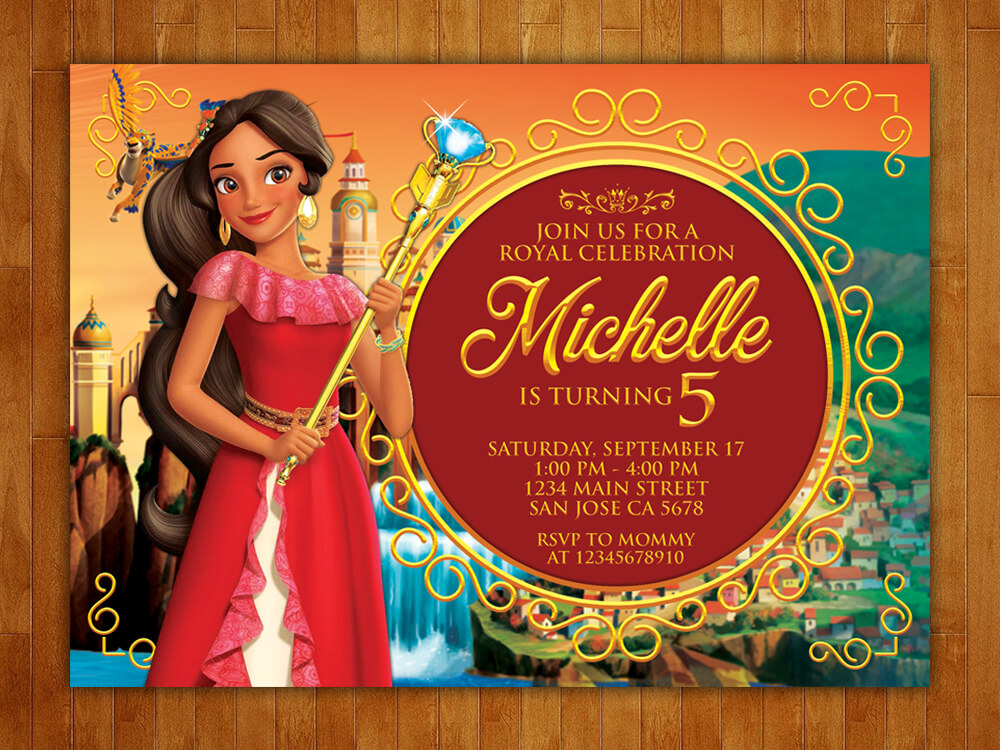 Elena of Avalor Birthday Invitation - Printable by mrultimateinvites-co on DeviantArt elena-of-avalor-birthday-invitation-printable-by-mrultimateinvites-co-on-deviantart