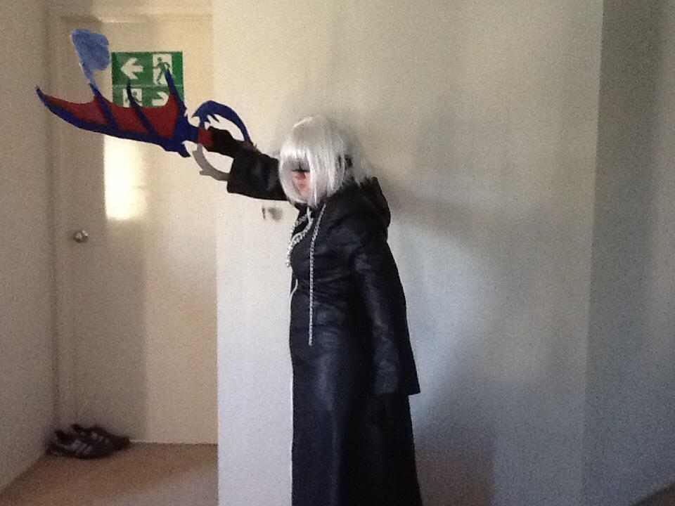 Cloaked Riku My blinded folded Riku Cosplay 2 by AtemTheWicked on DeviantArt