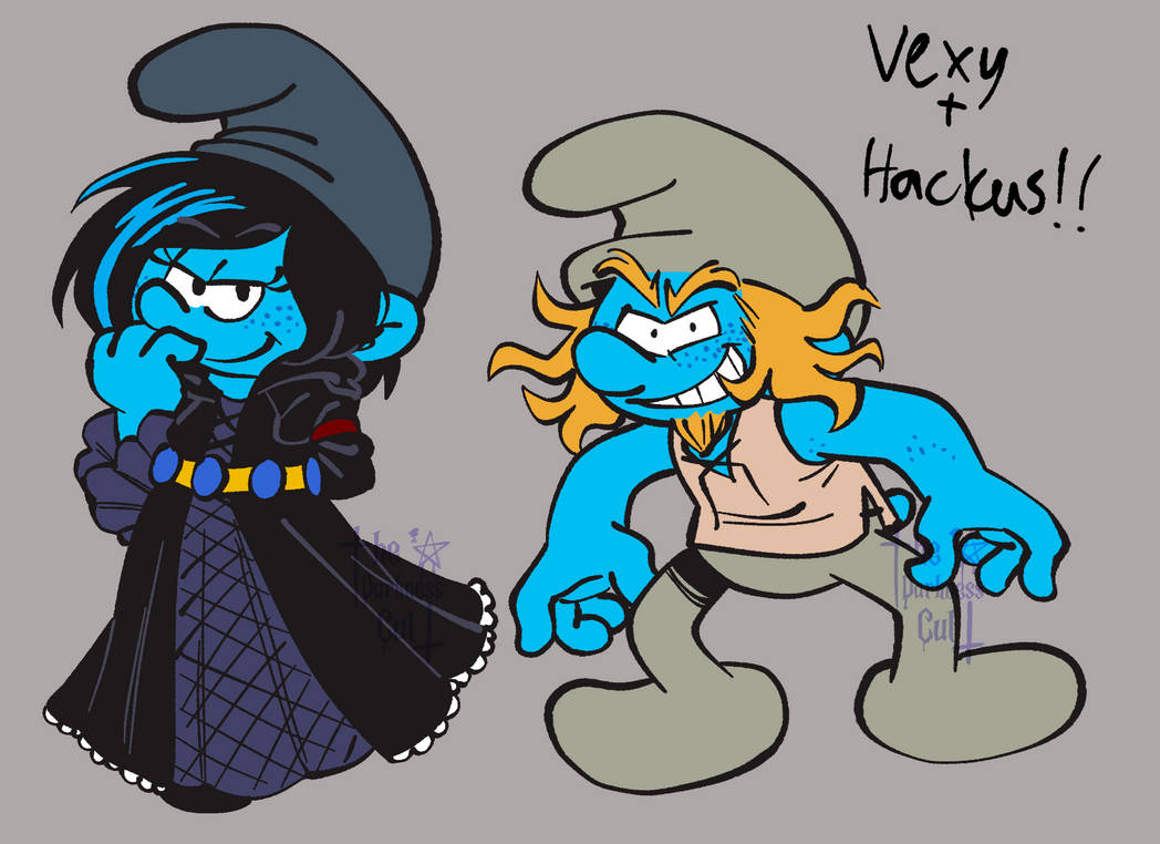 Hackus Crying Vexy and Hackus in my AU!!! by TheDarknessCult on DeviantArt