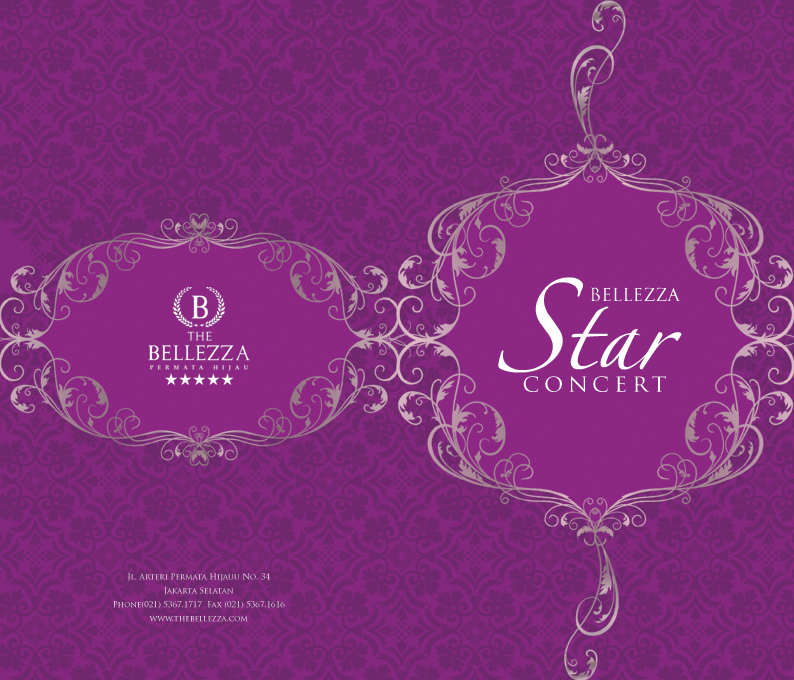 purple invitation