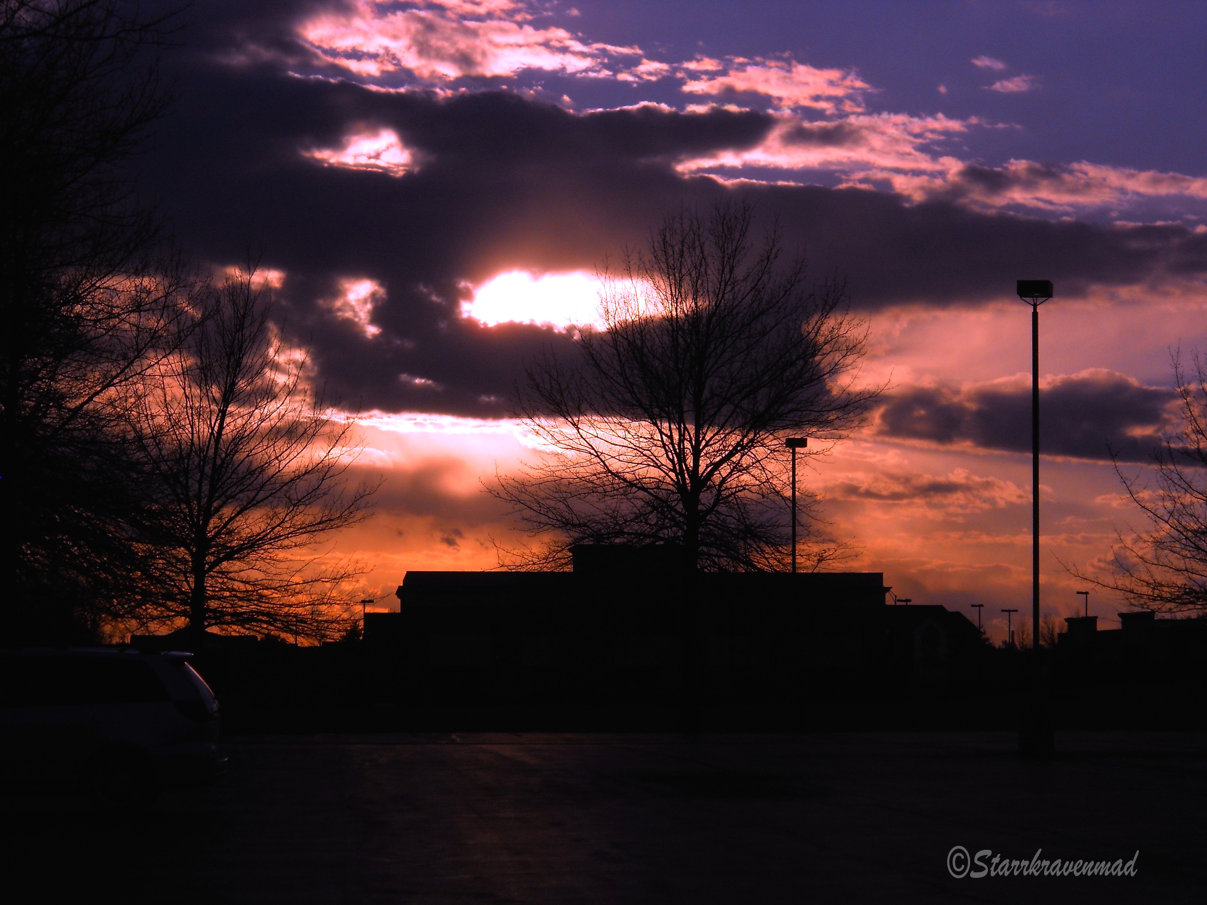 Sunset Over The City