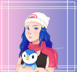 Pokemon Dawn Fanart