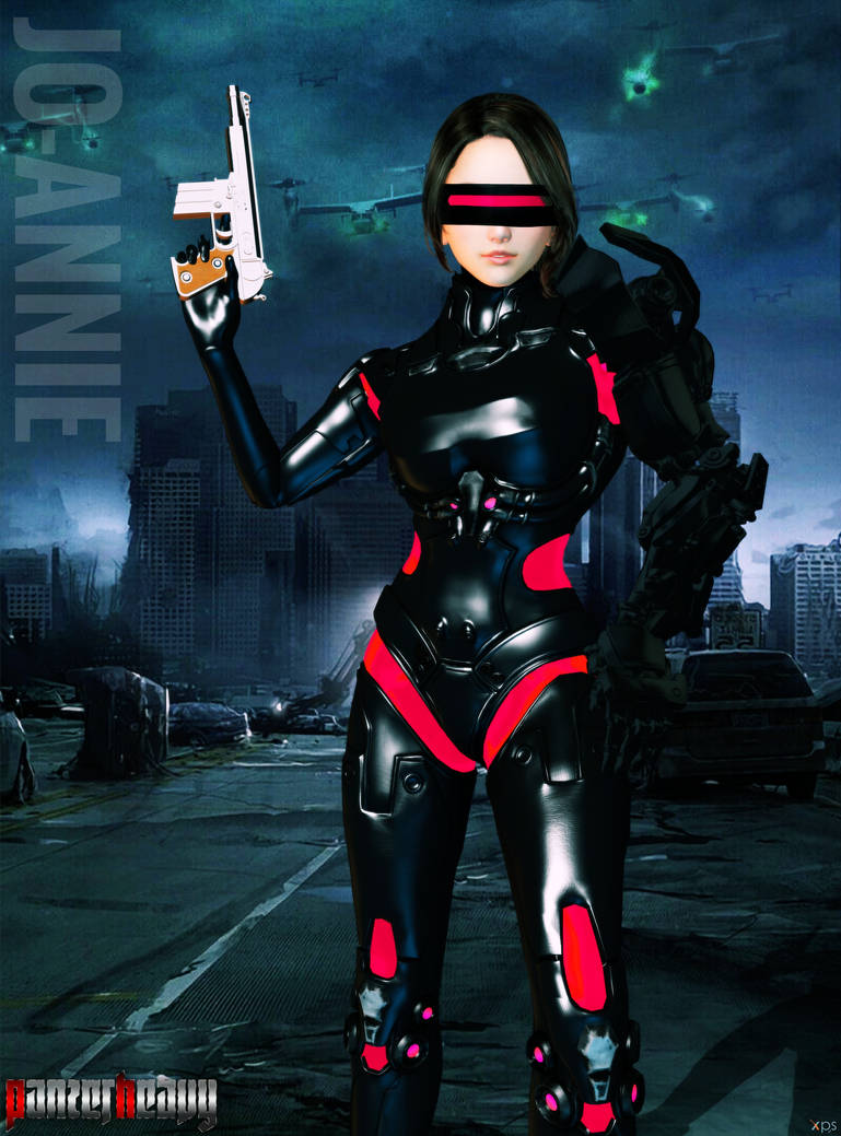 Jo Annie v.2.22A - female RoboCop by panzerheavy on DeviantArt