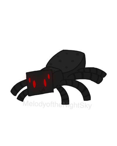 Minecraft Spider Drawing