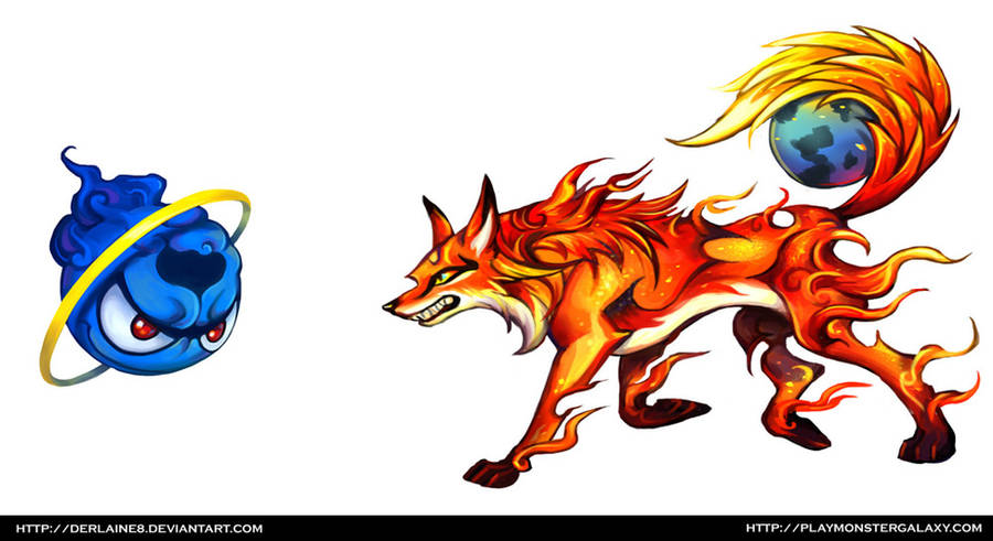 Firefox vs Internet Explorer by Derlaine8