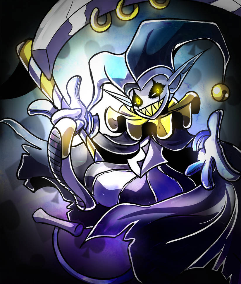 Jevil, the Jester of Chaos. by NeonN0ir on DeviantArt