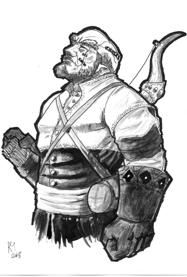 Weekly Sketches: Dwarven Noble Ranger by Kmadden2004 on DeviantArt