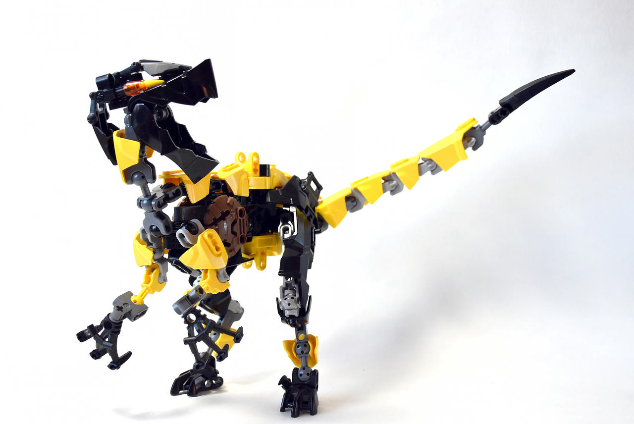 Yellow Wrapped Raptor Yellow Raptor by LehvakNuva on DeviantArt