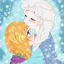 ElsAnna - Elsa Anna Frozen Hug