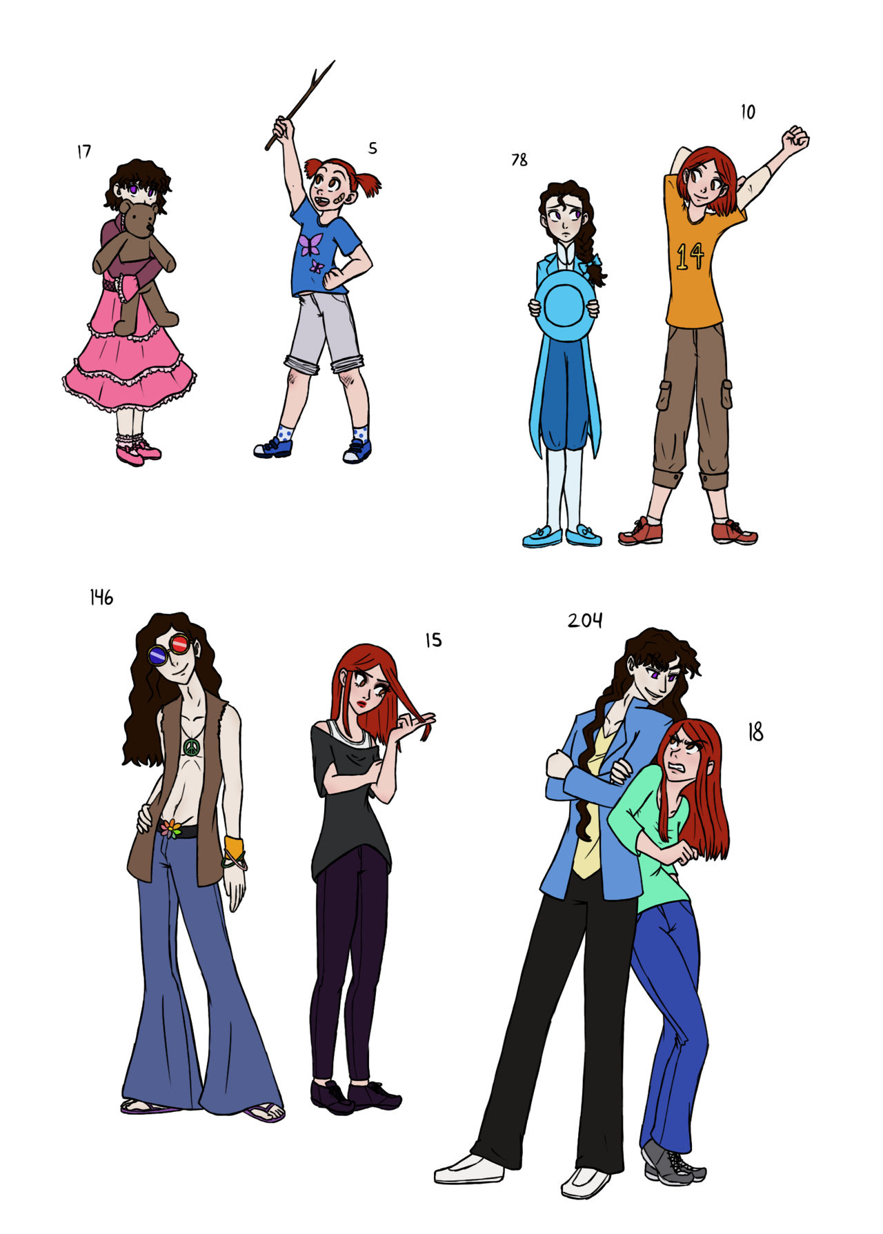Deviantart Aging Process aging process by E-Domino on DeviantArt