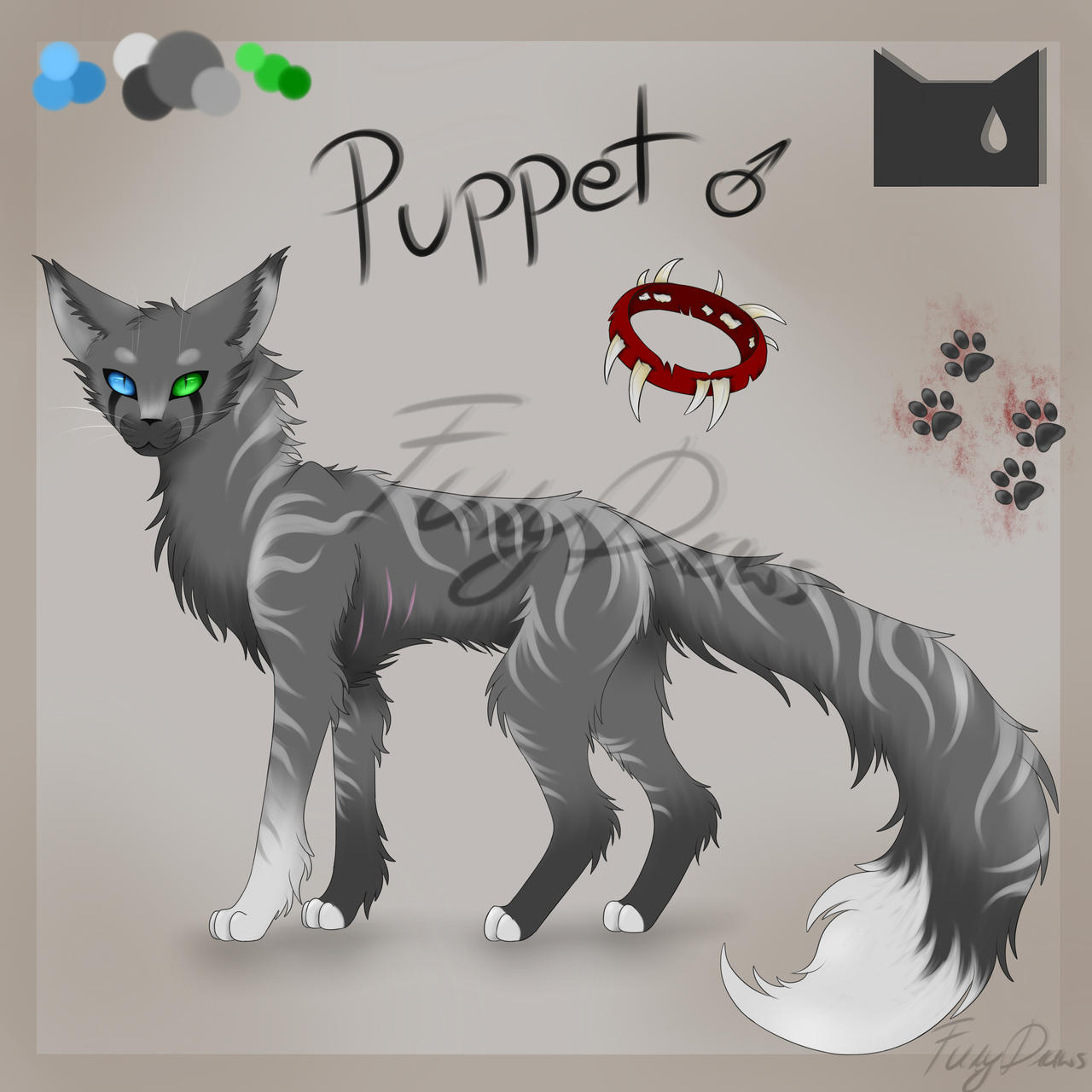 Puppet Reference Sheet by FuryDrawss on DeviantArt