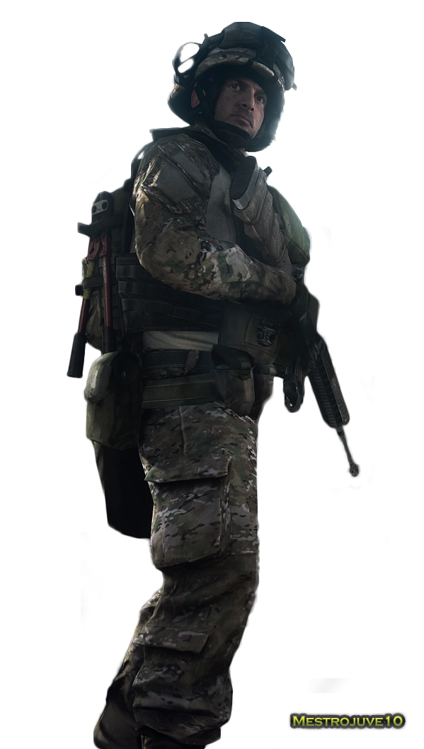 Battlefield 3 Soldier Render