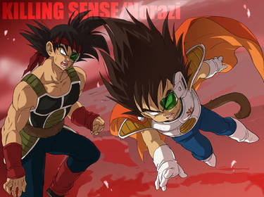 Bardock and Kid Vegeta