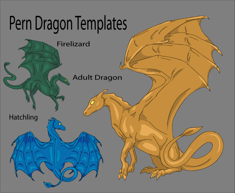 Pern Lineart Templates