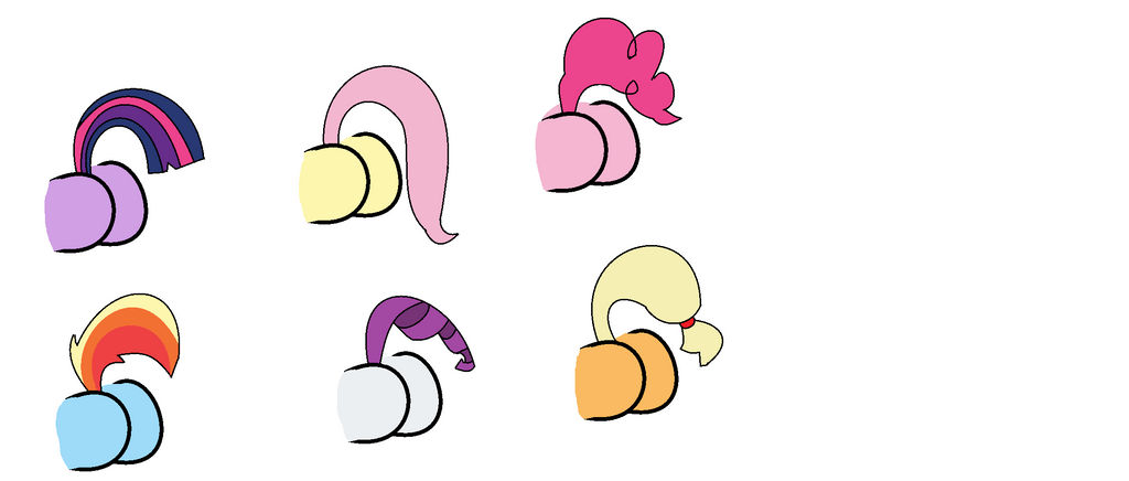 MLP Pony Butts XD By Gusher298 On DeviantArt mlp-pony-butts-xd-by-gusher298-on-deviantart