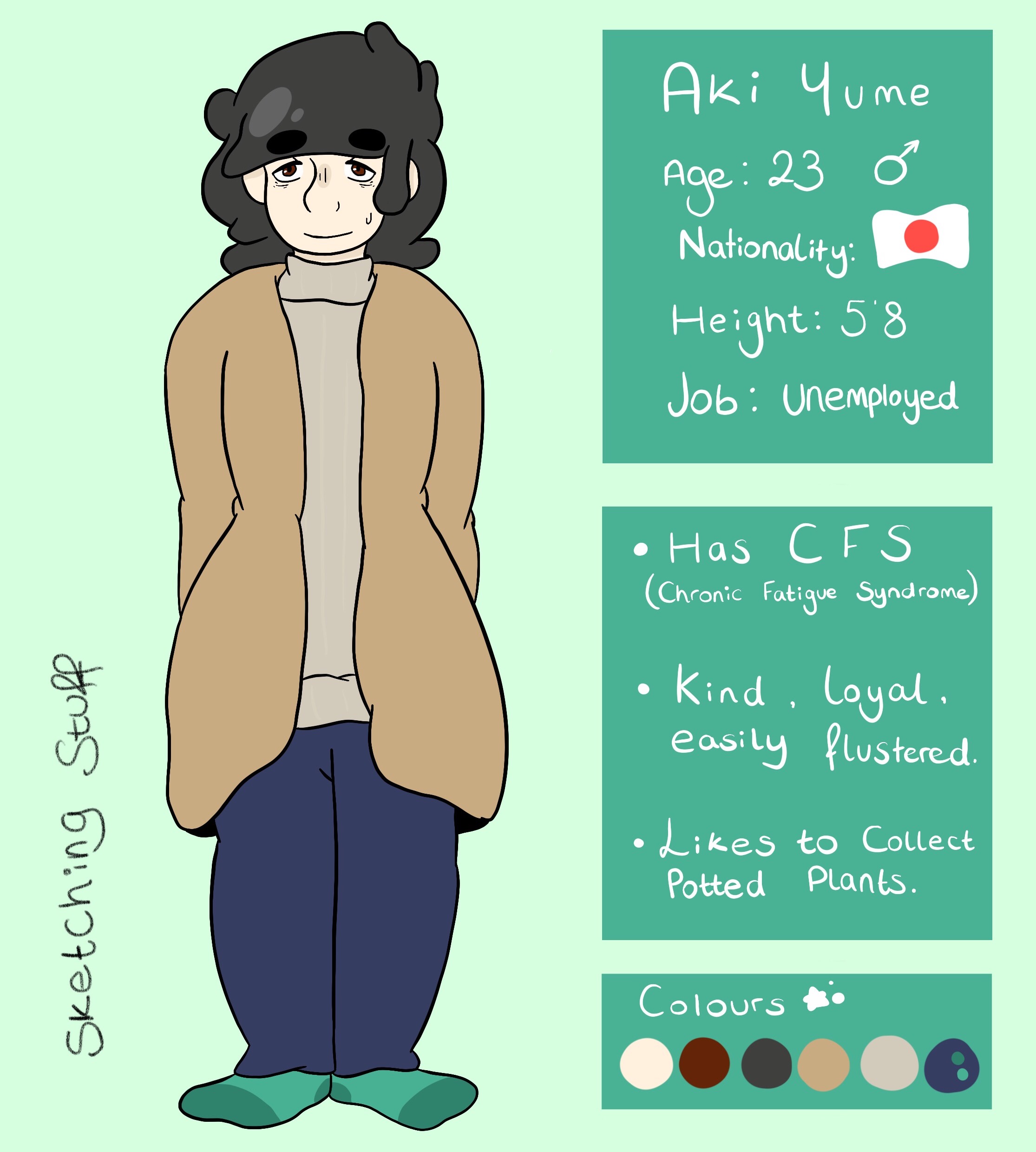 Aki Reference (updated) by SketchingStuff on DeviantArt