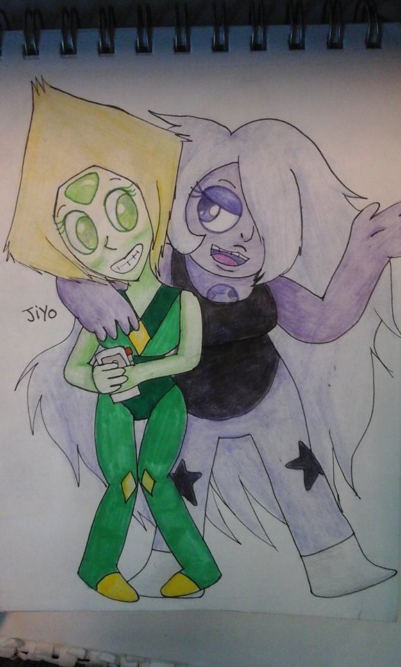 Peridot and Amethyst  Steven Universe