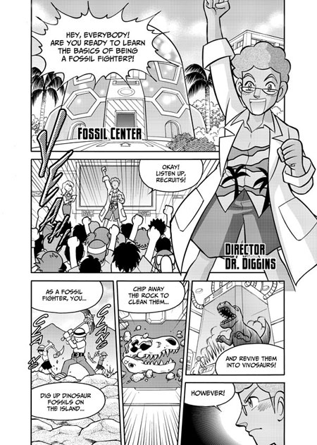 Fossil Fighters Manga Chapter 2 