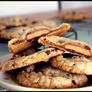 Reese's stuffed giant, chewy chocolate chip cookie