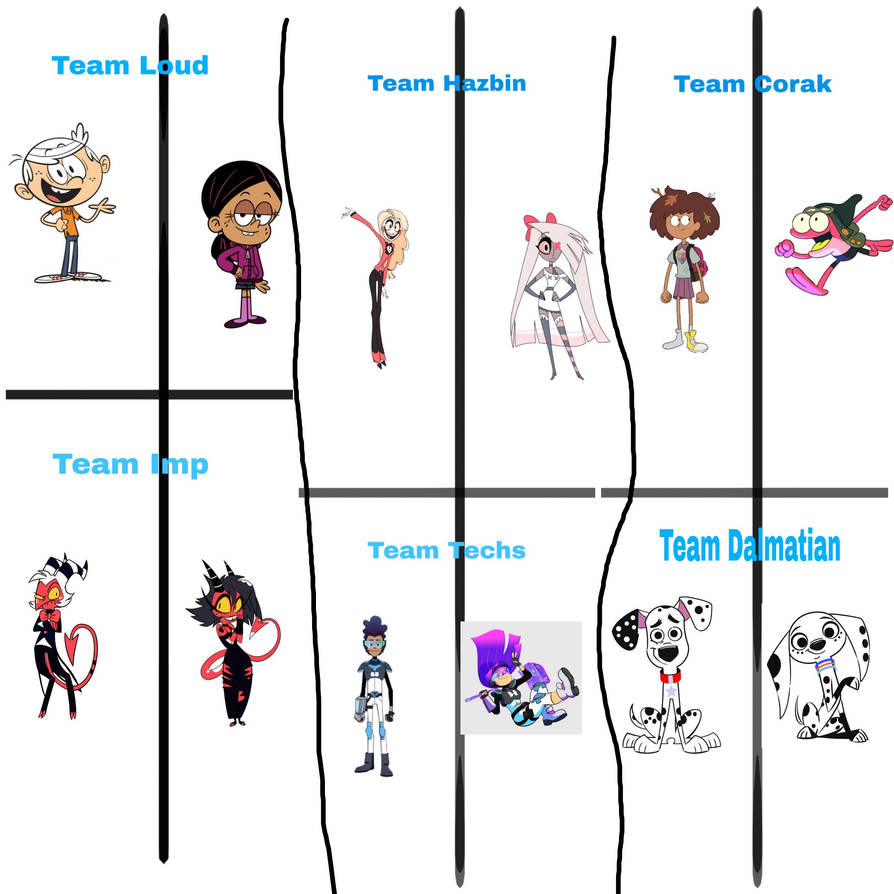 The inflation games teams part 1 by josejr22 on DeviantArt