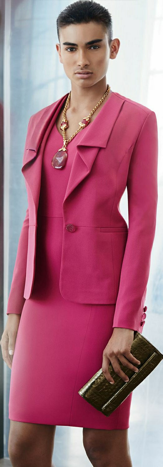 Guy Wearing a Pink Dress and Jacket by FeminineGuys on DeviantArt Guy Wearing a Pink Dress and Jacket by FeminineGuys on DeviantArt
